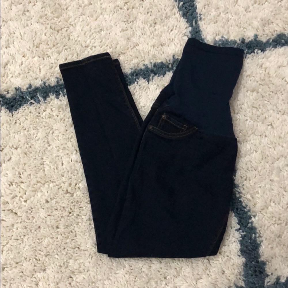 Motherhood Maternity jeans petite size M